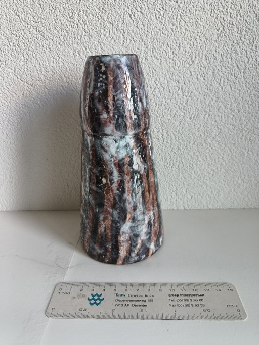 Vase rare en céramique (céramique d'atelier) Thera Hofstede Crull