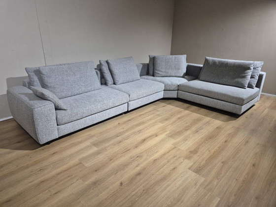 Image 1 of Passe Partout Zola - Corner sofa - 4 elements - Gray - Fabric - Design