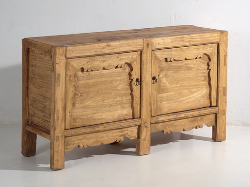Buffet bas ancien à deux portes (c.1900) #11