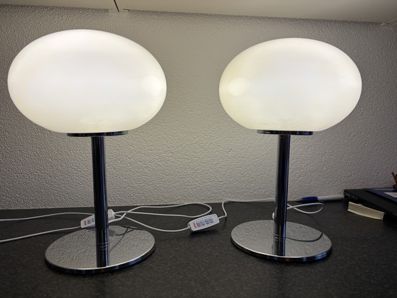 Image 1 of Twee Italiaanse design tafellampjes 