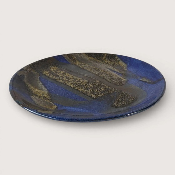 Plato de gres Jean Cacheleux / Puisaye – Loza, Porcelain (photo 6 of 7)