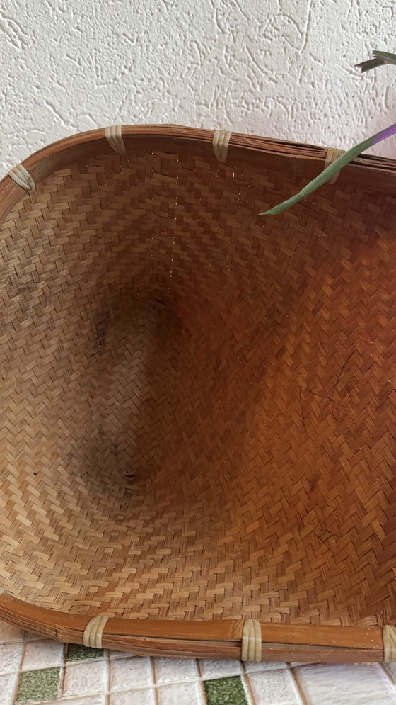 Image 1 of Vintage mand - Plantenhanger 