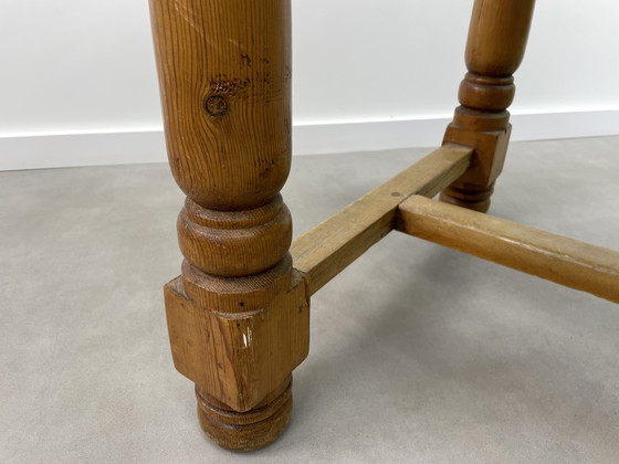 Image 1 of Landhaustisch – Rustikale, verwitterte Kiefernholzplatte