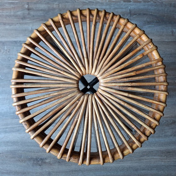 Image 1 of Sgabello/tavolino Dirk van Sliedrecht Design olandese della metà del secolo