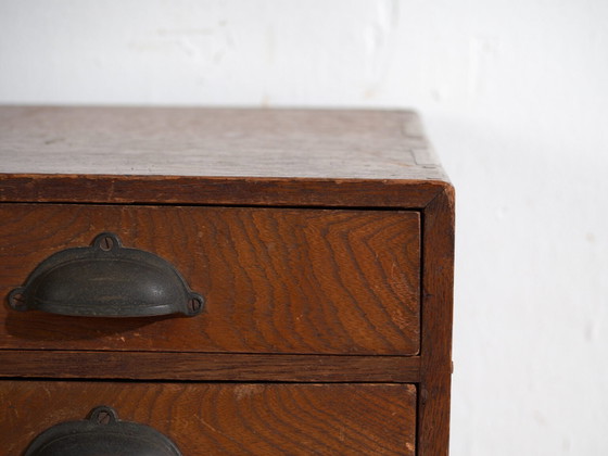 Artist storage chest Japanese ten-drawer cabinet – Showa Period (c.1950–1979) – Chest of drawers, Metal (photo 35 of 40)