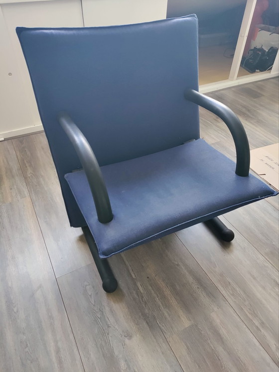 2 sedie modello T Line del marchio italiano Arflex, Poltrone, Metallo, Tessile, Nero (foto 3 di 7)