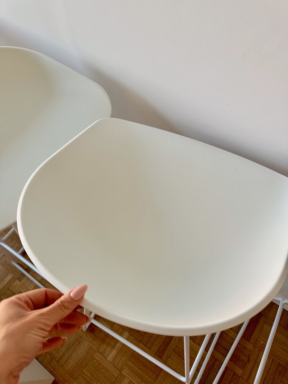 Image 1 of HAY AAS38 – 5 sgabelli da bar di design (75 cm) – Bianco