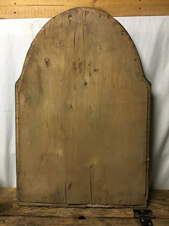 Ovaler Facettenspiegel 92x63 – Holz (photo 5 of 10)