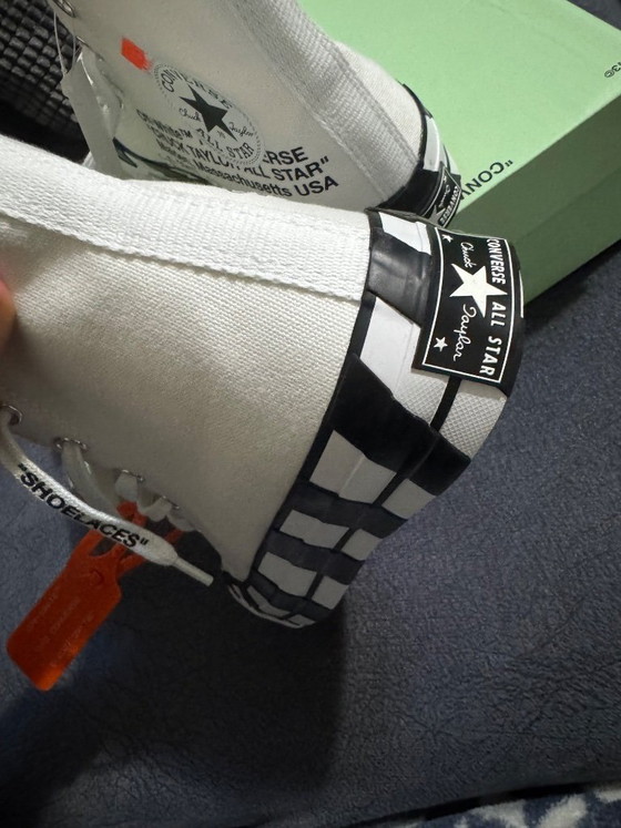 Image 1 of Converse x Off-White Chuck Taylor All-Star 70S Hi Sneaker
