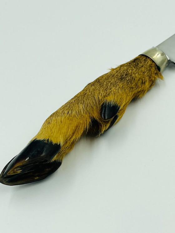 Hunting Carving Set by Gérard Pouply Rethel, Cutlery Sets, Metal, Brown (photo 7 of 12)