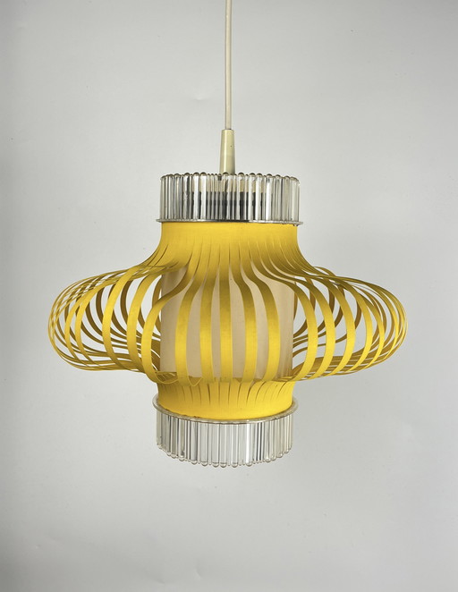 Vintage hanging lamp in space age style by Aro Leuchten, ca. 1970s