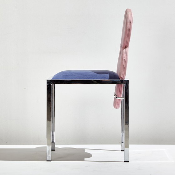 Image 1 of MK10080 Sedie Omaggi di Salvati & Tresoldi per Saporiti Italia, set da 4