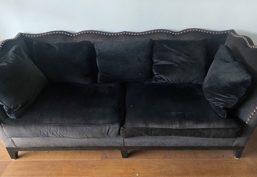 Zwart Fluwelen Kasteelbank