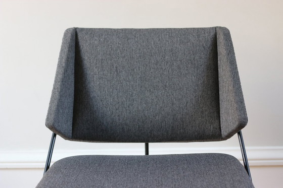 Image 1 of Série de 6 chaises modernistes vintage Raphael Raffel, 1950