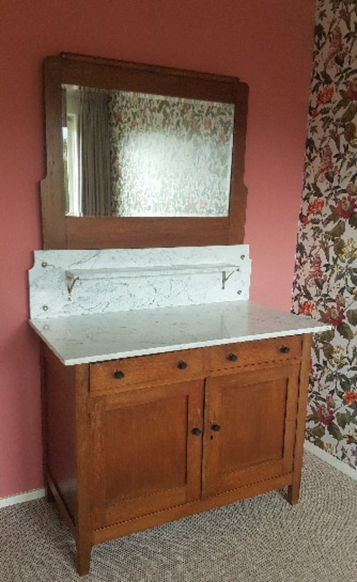 Vintage-Waschbecken aus den 1930er Jahren