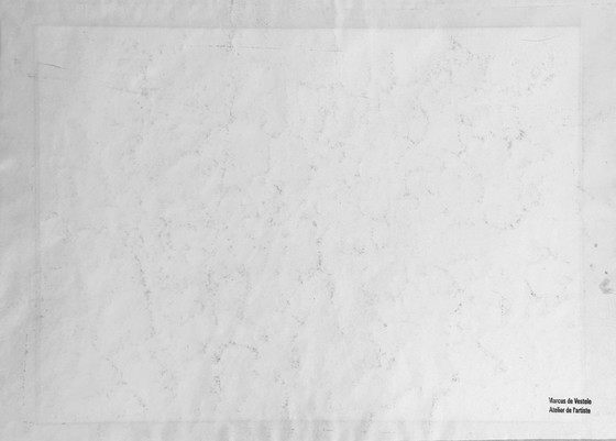 Image 1 of Marcus de Vestele - Magnifico dipinto astratto del 1976 - Cobra