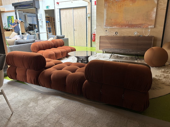 B&B Italia Camaleonda Licata 333 Terracotta Velluto e Pelle – Divani modulari, Textile (photo 3 of 15)