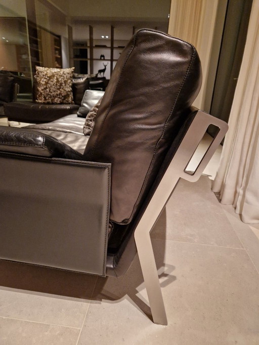 Spacieux canapé 2 places, 2 x 1 place, méridienne, cuir.