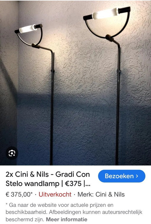 Cini &Nils wandlamp