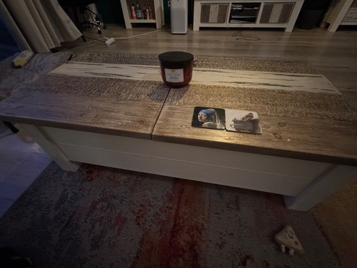 Vetrina in legno di quercia su misura composta da 4 pezzi con ampio spazio di archiviazione