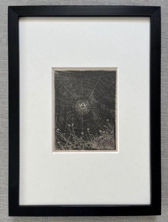 Image 1 of Jan Mankes 1889-1920 / Croce Spider Heliogravure originale 1923