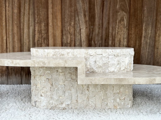 Vintage Mactanstone Coffee Table
