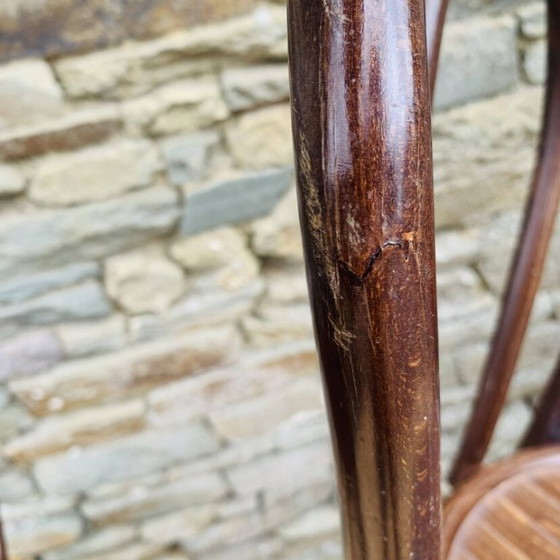 Set of 4 Vintage Bistro High Chairs – Dining chairs, Wood (photo 17 of 33)