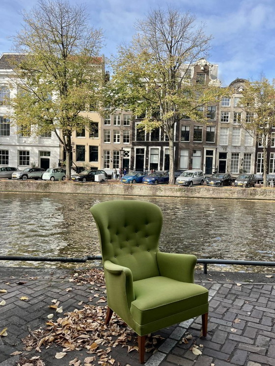 Image 1 of Frits Henningsen Armchair "Heritage Chair" by Carl Hansen, Vintage 2013