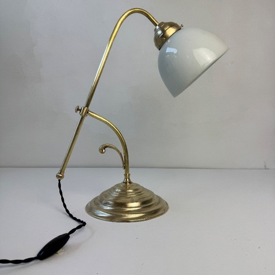 Image 1 of Vintage Articulated Antique Desk Lamp
