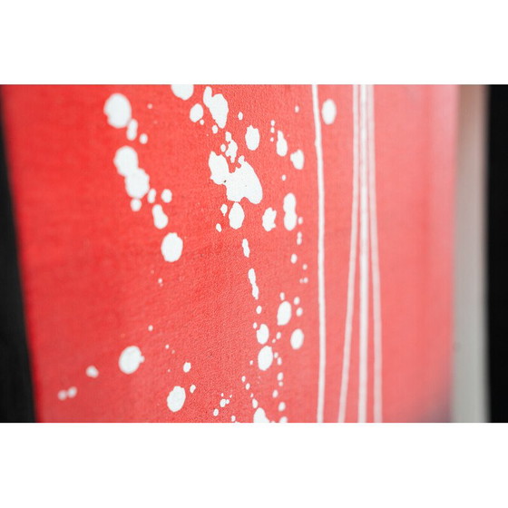 Image 1 of Cuadro tríptico abstracto vintage, 2000