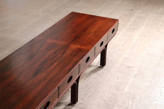 Image 1 of Gianfranco Frattini low sideboard for Bernini Italy 1957