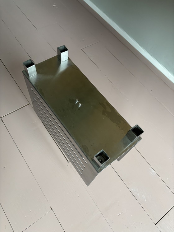 Image 1 of Vintage RVS lectuurbak van Zack