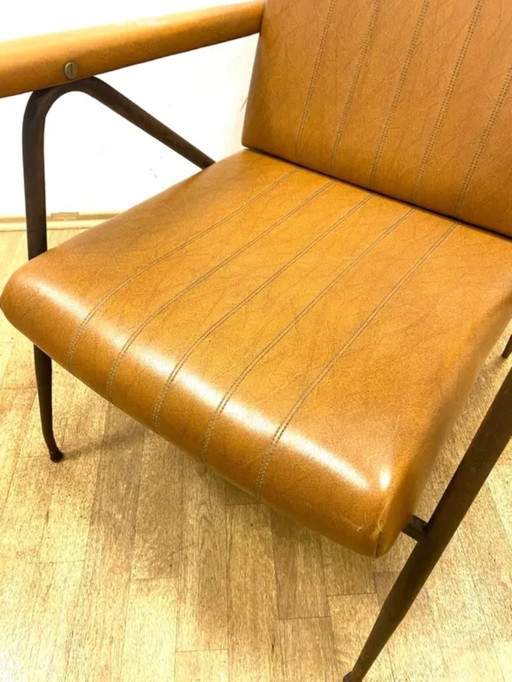 Fauteuil rétro réglable, années 1960, Italie