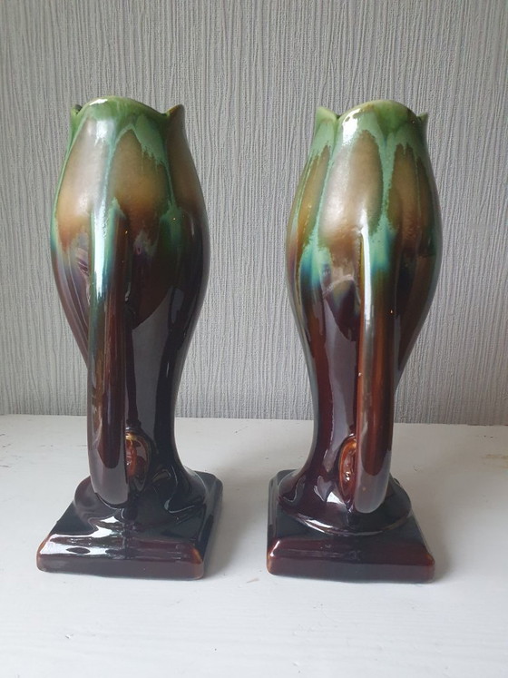 Image 1 of Beautiful Art Deco vases Thulin (Model 30) – Perfect condition!