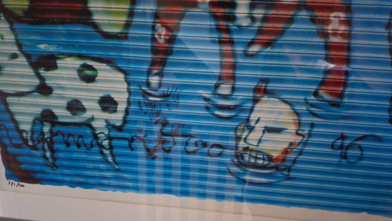 Image 1 of Herman Brood – Pferd (1996) – Handsignierte Lithografie