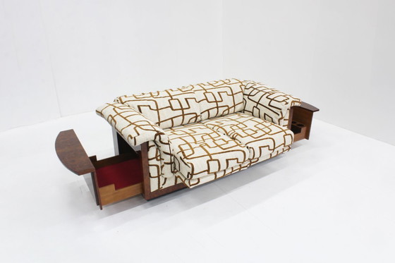 Image 1 of Divano vintage Art Déco in legno di radica