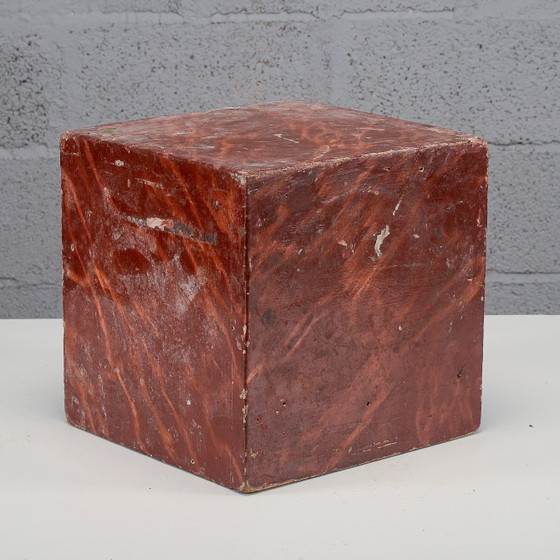 Base d'exposition cube laquée – Sacs seau, Bois, Industrieel (photo 6 of 7)