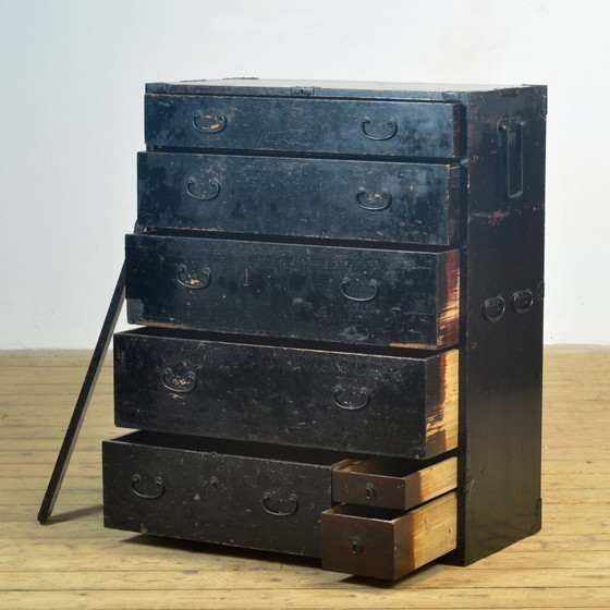 Image 1 of Japanse Tansu ladekast, circa 1890