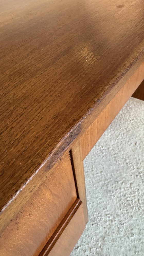 Image 1 of Vintage Freestanding Executive Desk