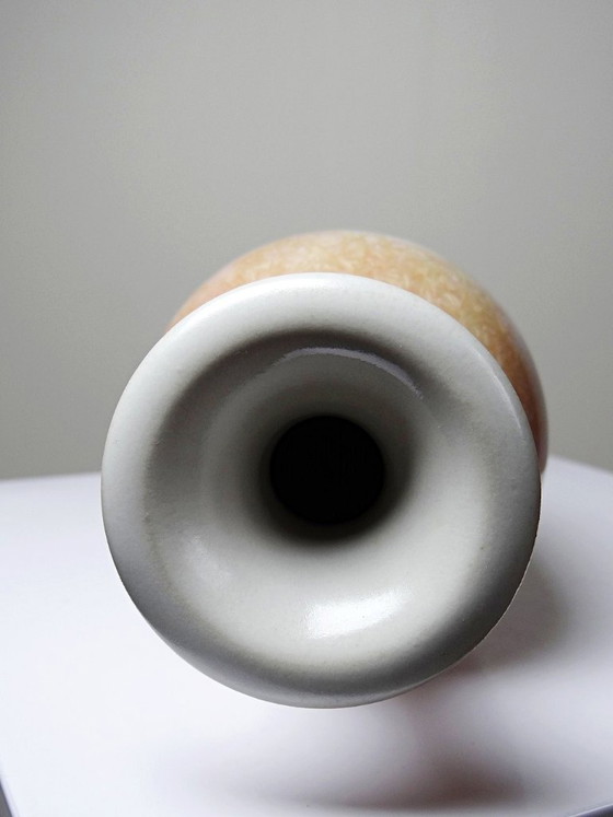 Image 1 of Jarrón balaustre, cerámica, esmalte cristalino, Bernard Guipouy, Atelier du Bol Doré
