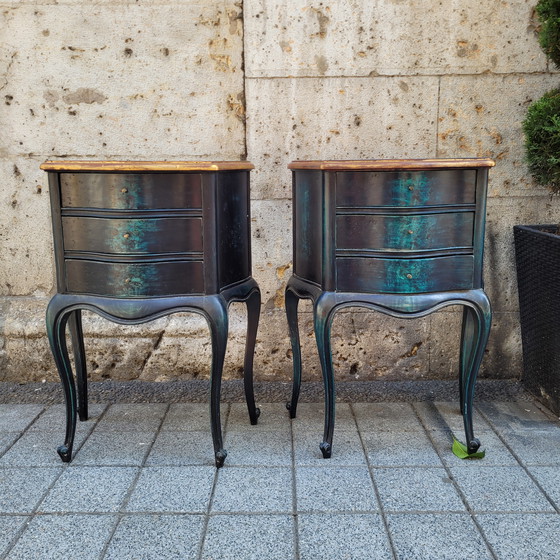 Image 1 of Pareja de cómodas galveadas, s. XX - Francia
