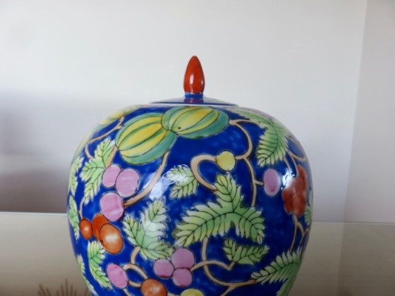Image 1 of Chinese porcelain ginger jar, early 20th century