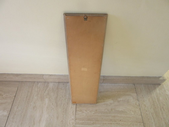 Image 1 of Placa de cerámica para colgar en la pared con la imagen de una madre y su hijo, estilo moderno de mediados de siglo, firmada por