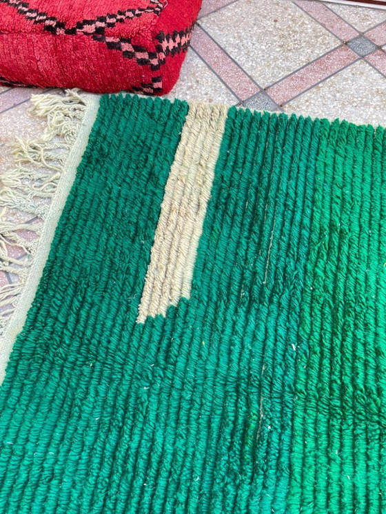 Image 1 of Traditional Moroccan handmade rug 250cm x 150cm