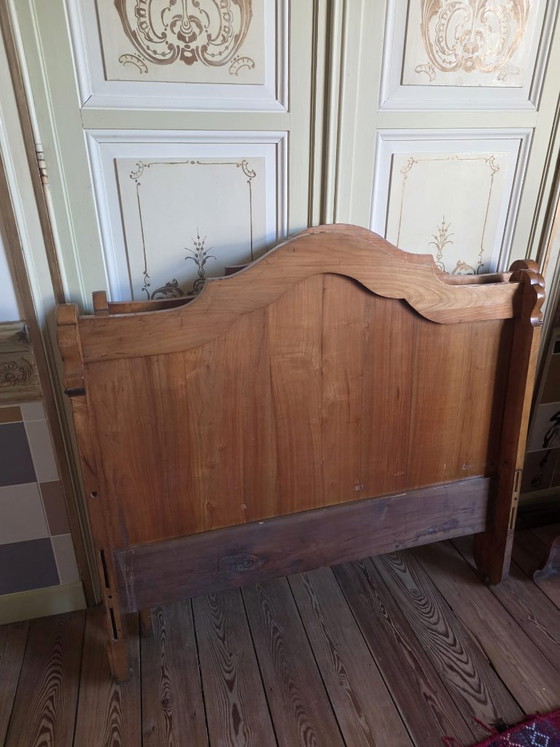 Letto antico in legno massello di ciliegio – Letti matrimoniali, Wood (photo 7 of 10)