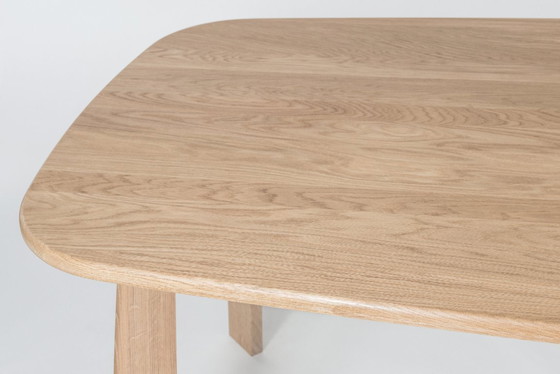 Image 1 of Massief eiken tafel – Sylvain Willenz voor Quodes – 200 cm