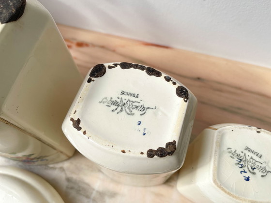 Image 1 of Pots à Épices Digoin Sarreguemines