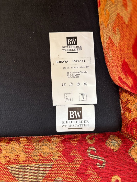 Wing chair from Wagner Möbelmanufaktur – Bielefelder Werkstätten, Armchairs, Textile, Wood (photo 3 of 5)