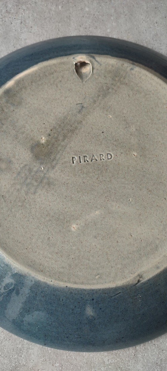 Image 1 of Grande piatto in gres alsaziano di Vincent Pirard, Soufflenheim