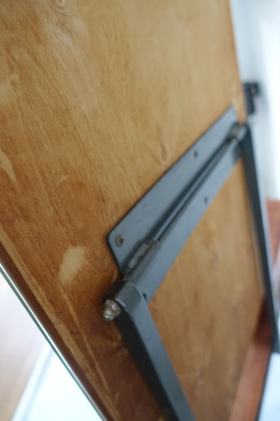 Image 1 of Espejo moderno de mediados de siglo Kuperus Almelo en estilo Pastoe Braakman.